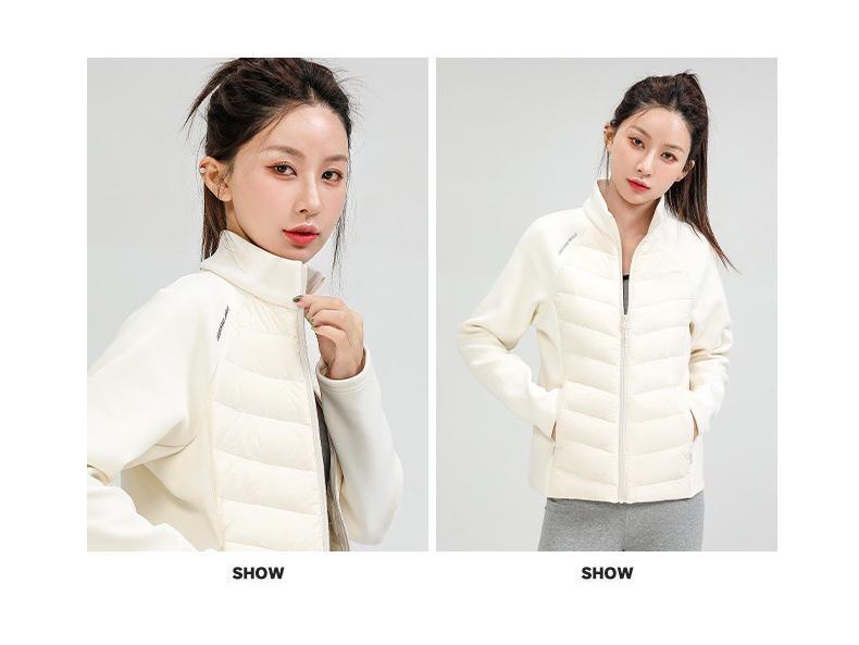 LuLu Winter Women's Stand Collar Duck Down Jacket