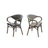 Casual Outdoor Rattan Woven Chair for Garden, Balcony, or Coffee Shop