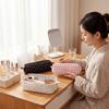 Multi-Purpose Hair Dryer Storage Bag Dustproof Large Capacity Curling Iron Pouch Zipper Closure Multi-Functional