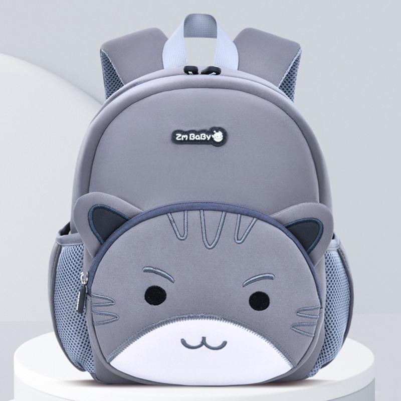 Children's Backpack Cartoon Animal Backpack Suitable For Children Aged 1-6 Waterproof and Breathable Soft Shoulder Strap
