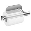 Adhesive Toilet Paper Roll Holder 304 Stainless Steel Wall Mounted Tissue Towel Bath Ball Holder Rack for Kitchen Bathroom