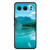 Case For Honor 500 Pro 5G 2025 Fashion Black Edge Soft TPU Silicone Covers For Honor 500 Pro Cases Painted Flowers Shells Fundas