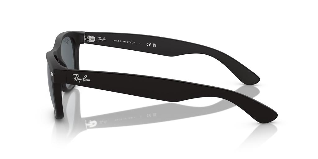 Sunglasses RB2132F NEW WAYFARER RUBBER BLACK 55 [Ray-Ban]