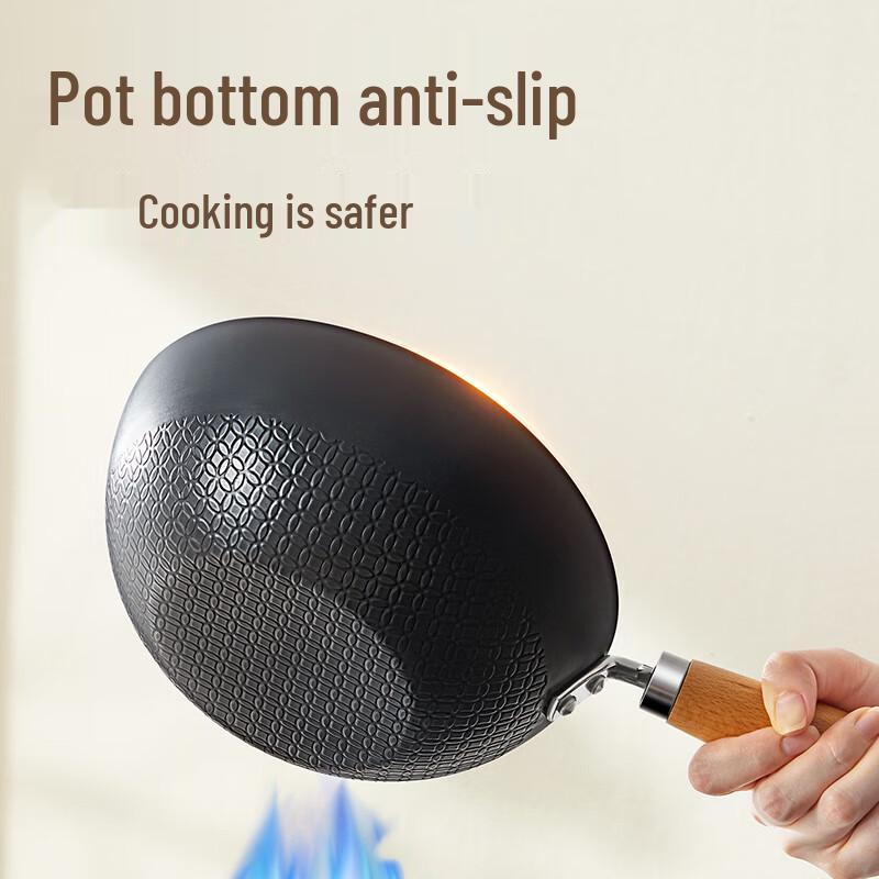 COOKER KING 20cm Meow Meow Small Iron Wok