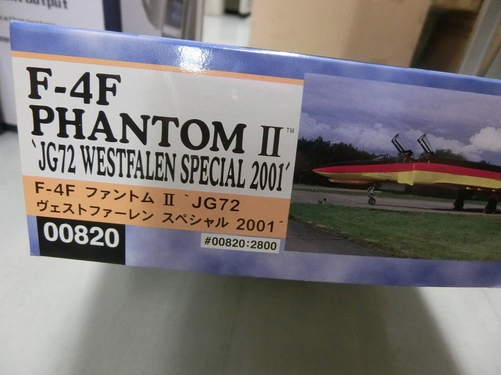 Hasegawa Phantom II JG72 Westfalen Special 2001 Luftwaffe 1/72 F-4F