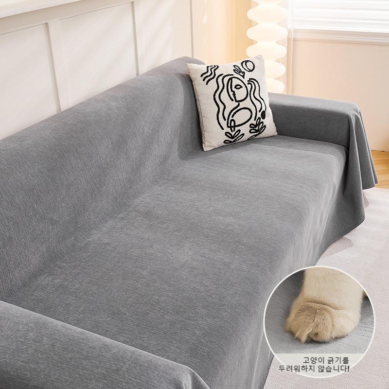 

Современный диван-одеяло, чехол из детского бархата, универсальный, пыленепроницаемый, устойчивый к царапинам от кошек, тканевый чехол для дивана, домашний декор 180x150cm