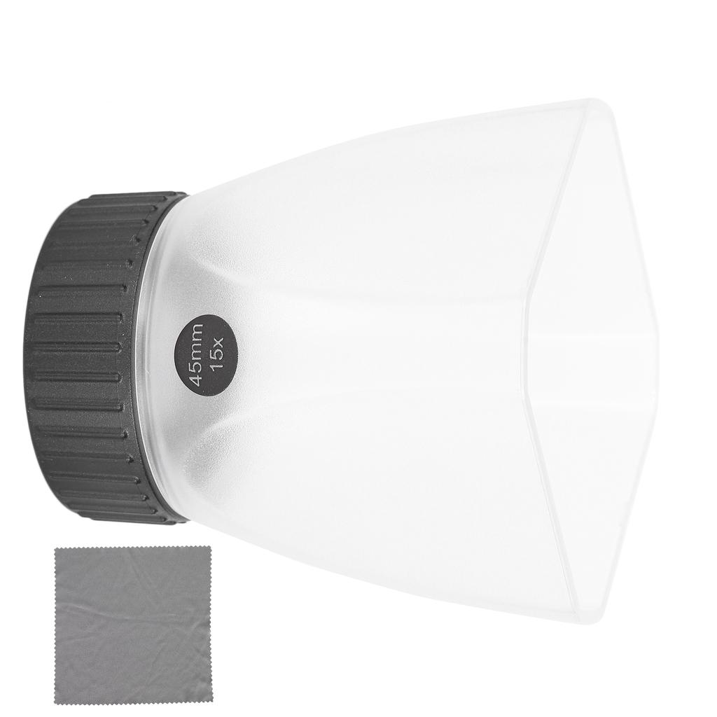 Cylinder Magnifying Glass 15 Times Magnifying Glass for Reading Insect Observation