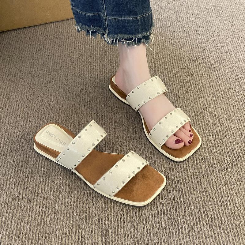 

Boutique bag head high-heeled sandals, please bring Mary Jane flats slippers. 40