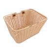Bike Basket PP   Woven Retro   Front Bike Storage Basket with Handle for Bch Picnic