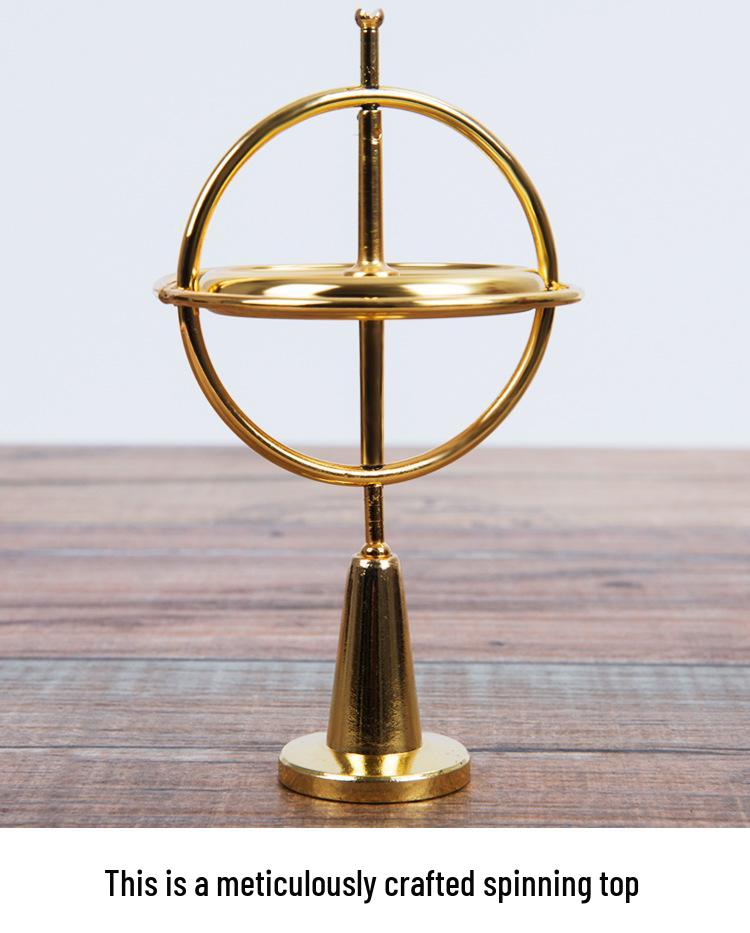 Buntes Metallkreisel Rotierendes Ornament Dekompressionsspielzeug