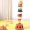Dessert Ice Cream Games Toy Balancing Ice Cream Stack Up Balancing Toy  Pretend Play