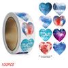 50-500Pcs 1Inch Red Heart Stickers For Valentine'S Day Baking Packaging Sticker Envelope Seals Love Decorative Stickers