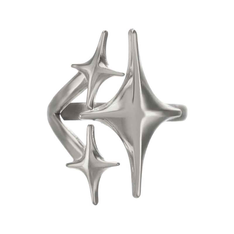 A52E Stylish Celestials Inspired Rings Sturdy Alloy Portable for Everyday Wear