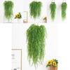 Fake Plant Wall Art With Plastic Ivy And Ferns For Indoor Home Decoration And Photography Props
