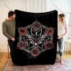 1PC Weightlifting Athlete Strength Print Adult Children Warm Blankets Home Travel Car Soft Comfortable Suitable for All Seasons