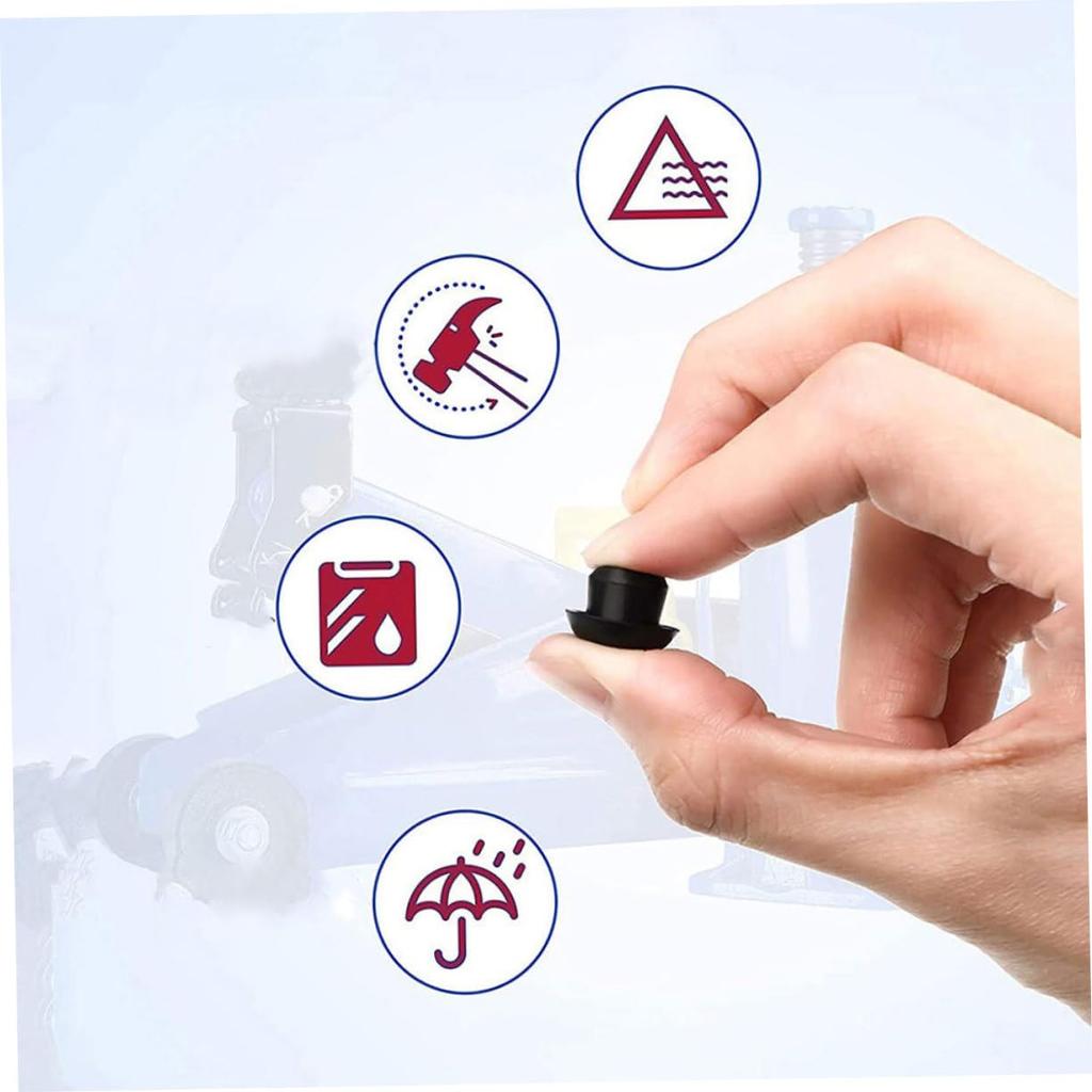 Mipcase 10 st Domkraftsplugg Adapter Bumperdomkraft Bil Däckförseglare Bil domkraft Gräsklippare