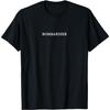 BOMBARDIER English Word Apparel T-Shirt