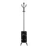 Gift Decor-Black Metal Umbrella Stand Coat Rack (44 X 185 X 44cm)