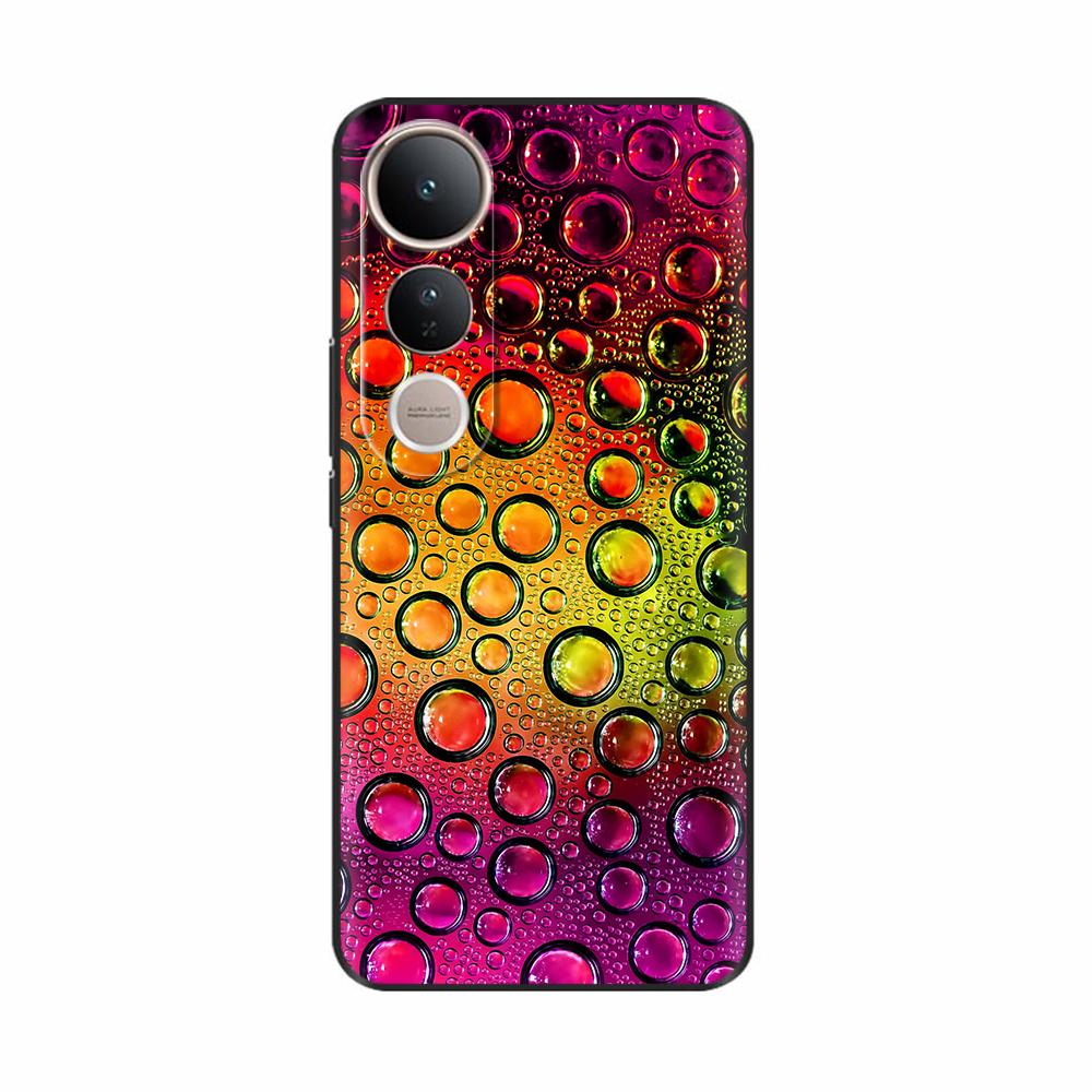Fundas For Vivo V50 Lite 5g Soft Silicone Butterfly Flower Painted Phone Case For Vivo V50 V50 Lite 5G 4G Protective Shell Cover