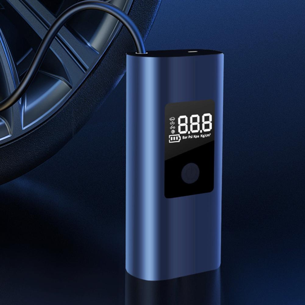 Electric Tire Inflator Pump Portable Car Air Compressor Wireless Rechargeable Air Pump Tire Inflator for Motorcycle Bicycle Ball