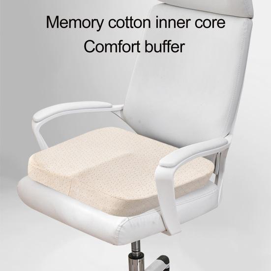 Sittende kontorpute Sklisikker Myk Tykket Memory Foam Sovesal Student Lange sittetimer Isjias Halebein Smerter Rygglindrende Stoler Sete