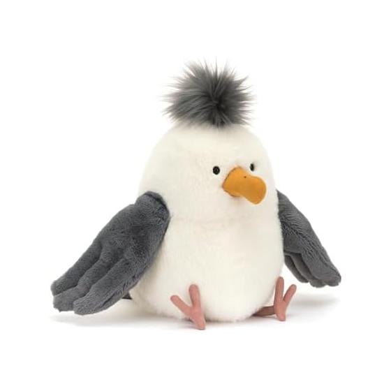 Jellycat Chip Seagull Stuffed Animal, 10 Inches - Stuffed Bird - Classic Kids Gift