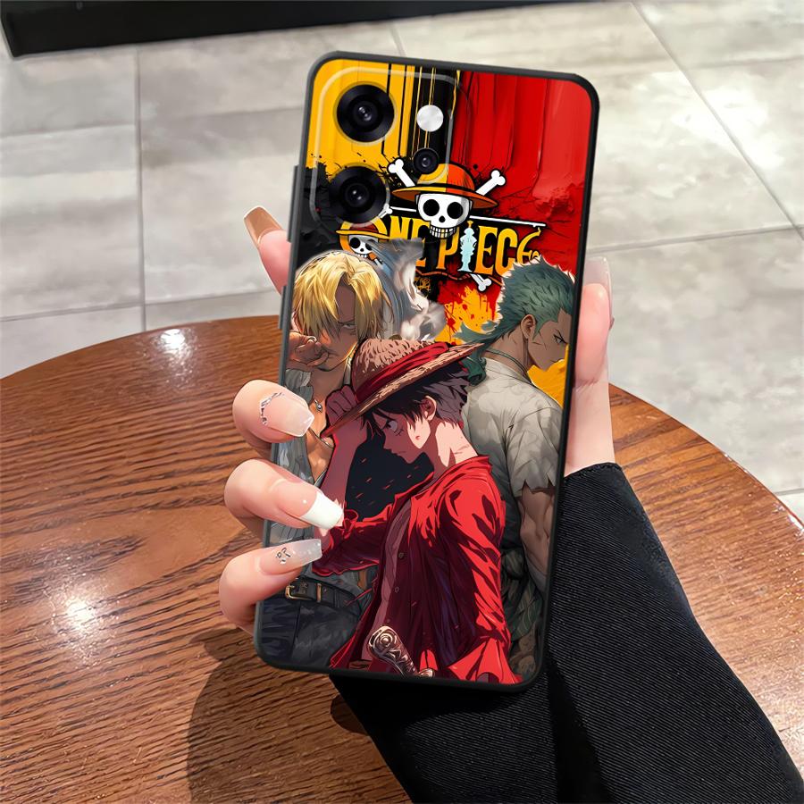 Anime Luffy Zoro Phone Cover Case for Oppo A76 A96 A84 A78 A98 F9 F11 F29 A83 A93 A74 Reno 4F 5 6 7 8 10 11 14