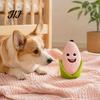 Crinkle Paper Dog Toys Plush Corn Toy, Squeaky Chew Stuffed Small Medium Large Breed Puppy Teething Toy for To Dogs Engaging Squeaker