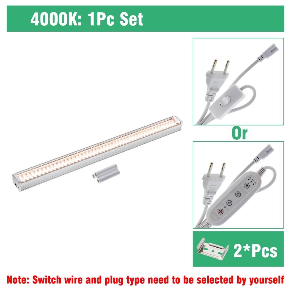 100-277V Tube Waterproof Indoor Plants Flower Seedling Growth Light LED Grow Light Household Full Spectrum Plant Light