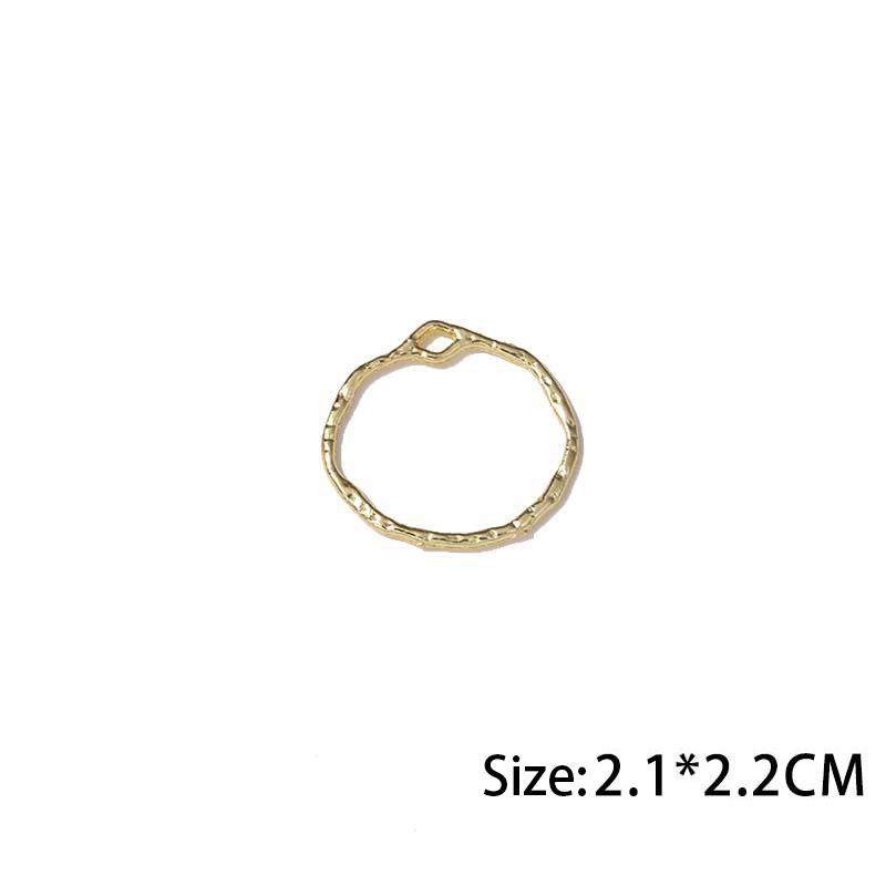 

10 шт., полая рамка из сплава, открытая задняя панель, подвески, геометрические подвески для изготовления ювелирных изделий своими руками, серьги, ожерелья, принадлежности as the picture