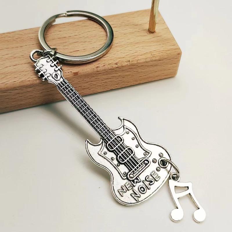 Xiyin Simple Guitar Keychain Pendant - Hot Selling