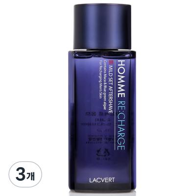 Lac Vert Homme Recharge Aftershave, 185ml, 3 Pieces
