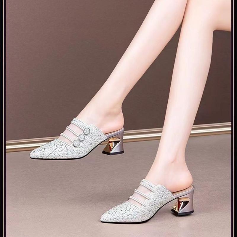 Women Fashion Sweet Light Weight Golden High Quality Glitter Shoes Lady Sexy Party Wedding Silver Heel Pumps Ba405