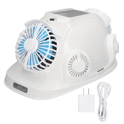 Solar Safety Helmet 6 Fan Bluetooth Intelligent Cooling Answering Phone Construction Hard Hat