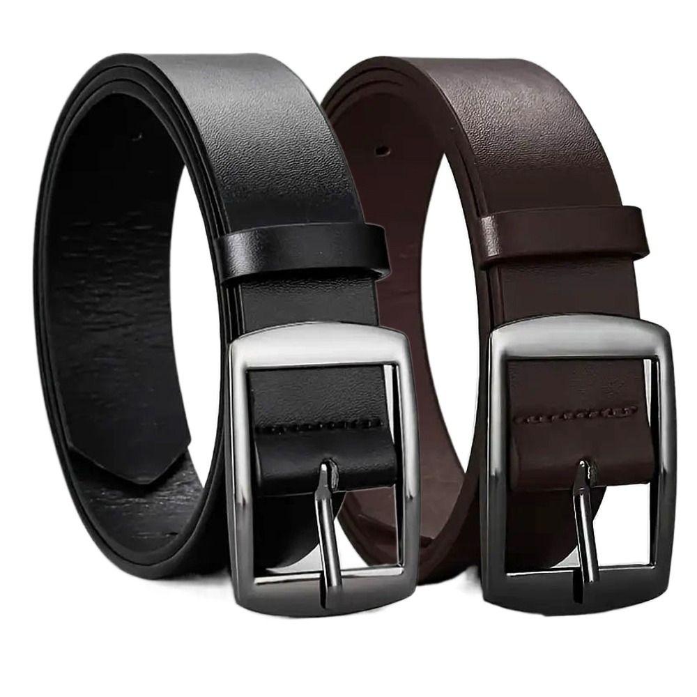 Famous Brand Designer Business Belt Casual Waist Strap Fashion PU Leather Belt For Man