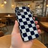 Chess Phone Case For iPhone 17,16,15,14,13,12,11,Pro,XS,Max,XR,Plus,E,SE4,Mini Black Soft Cover
