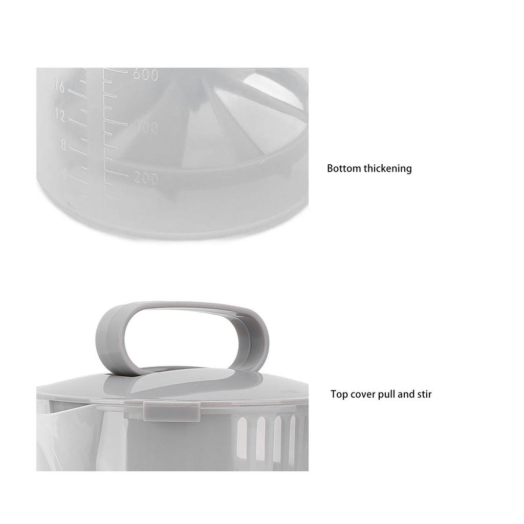 2000ml Breastmilk Pitcher Press Design Breastmilk Storage Container Mixing Pitcher for Home Use and Milk Tea Shop