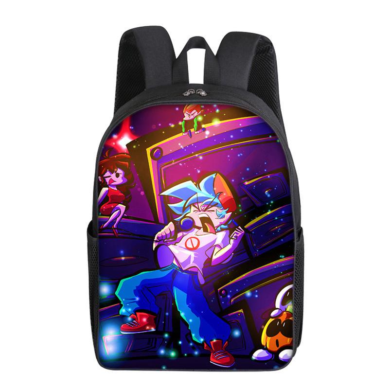 Fridaynightfunkin School Bag Men S And Women S Fashion 3D Printed Backpack Backpack