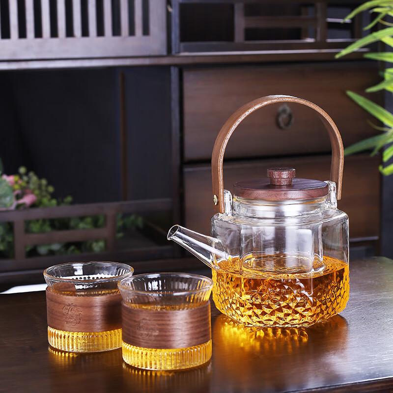 GOWKE High-Temperature Glass Teapot