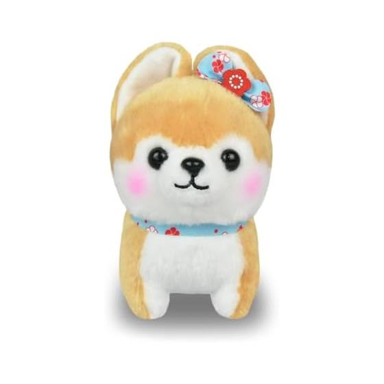 Мягкая игрушка Amuse Marutama Mameshiba San Brothers ST Koume, общая длина 15 см, 703716