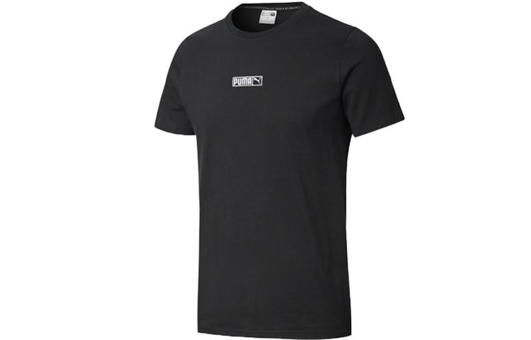 PUMA Set-in Sleeve T-Shirt Unisex Black 584428-01 L