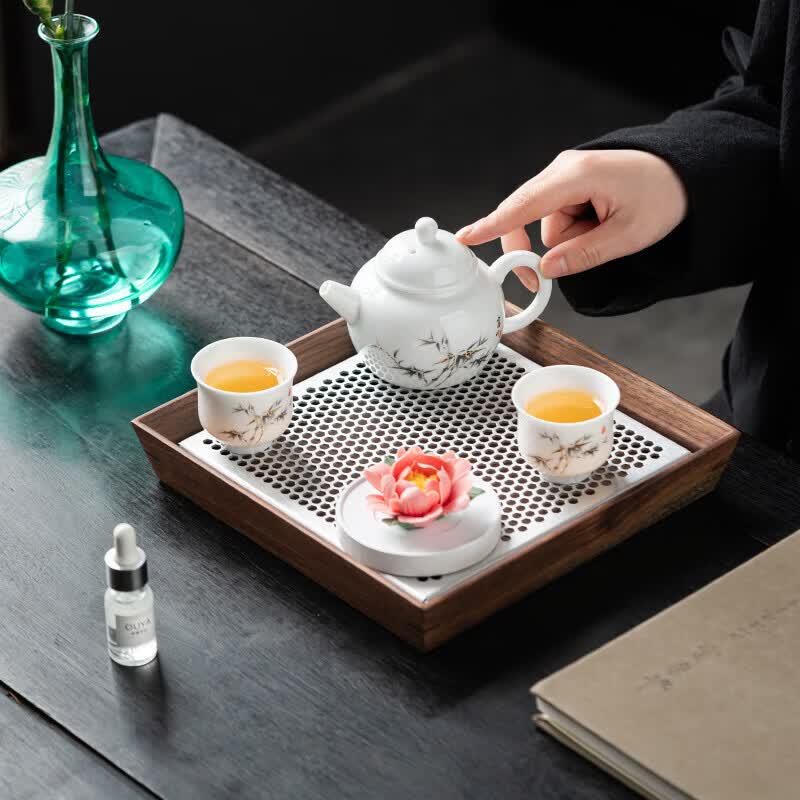Hongyu Peace & Joy Ceramic Tea Set Gift Box