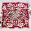 Spring and Summer Graffiti Flowers 71 * 71 Square Scarf Travel Sunscreen Headscarf Practical High-end Scarf for Mother