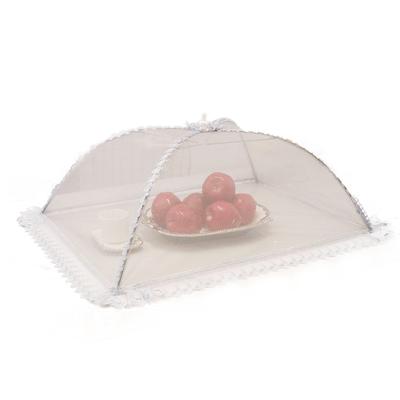 Mesh Screen Food Cover Tents Steel Wire  Up Tents Kitchen Folded Food Dish Cover