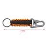 10pcs Paracord Keychain Military Braided Core Rope Carabiner Bottle Opener Outdoor Emergency Knot Survival Tools for Camping 4