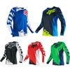 Maglia da Ciclismo da Montagna a Manica Lunga da Uomo Giacca Traspirante per Trail Riding Sport all'Aperto