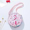 Glitter Rainbow Sequin Fanny Pack & Unicorn Crossbody Backpack for Girls
