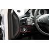 Silver Car Headlight Switch Control Aluminum Cover Trim For Benz 2016-19 GLE GLS