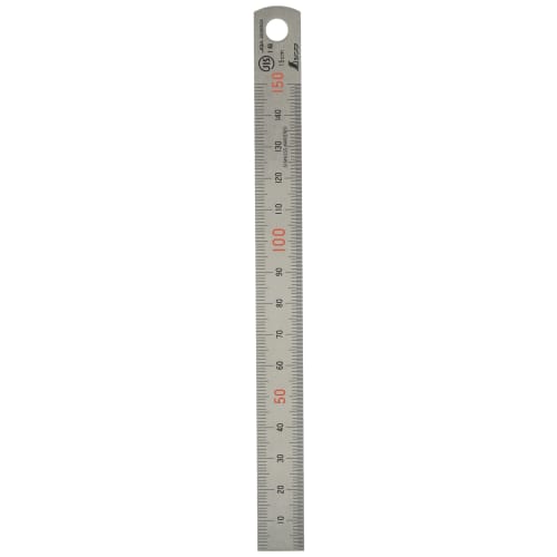 

HOZAN SB-42 Metal Ruler, 150mm