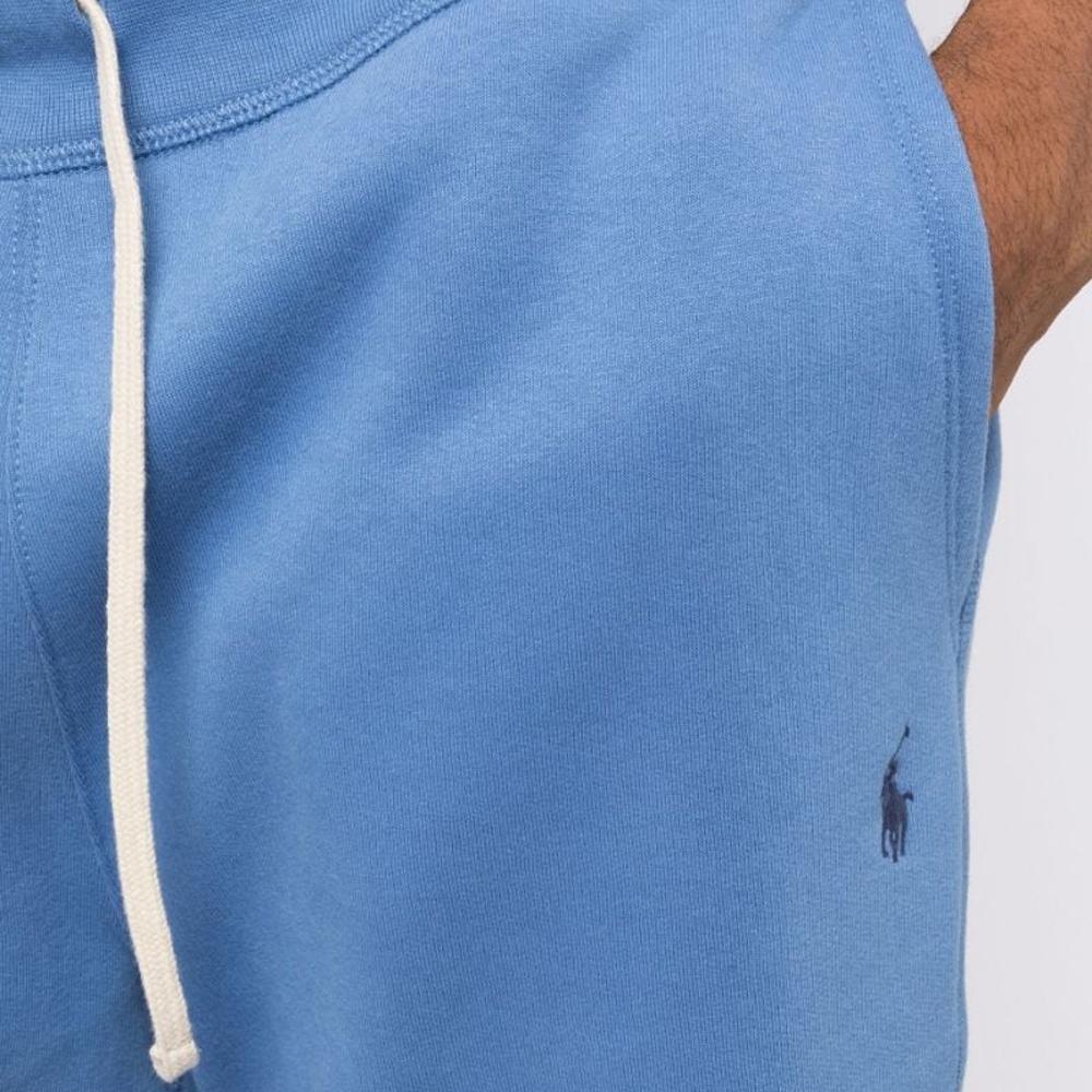 Polo Ralph Lauren SS23 Solid High-Waisted Drawstring Casual Shorts Men Shorts Blue 710790292-033